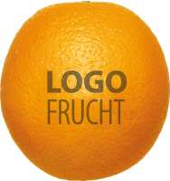 LogoFrucht Orange individuell