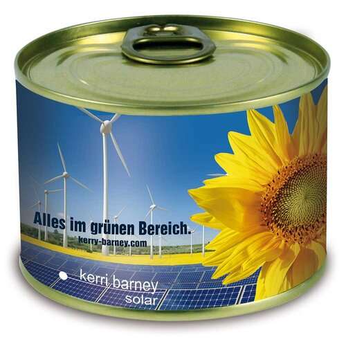 Natur-Konserve mit Samen