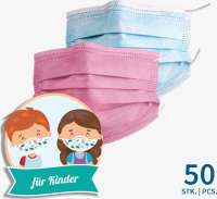 IPOS Mundschutz Typ IIR für KINDER, 50 Stk