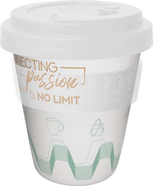 Porzellanbecher Coffee2Go, 10 cm