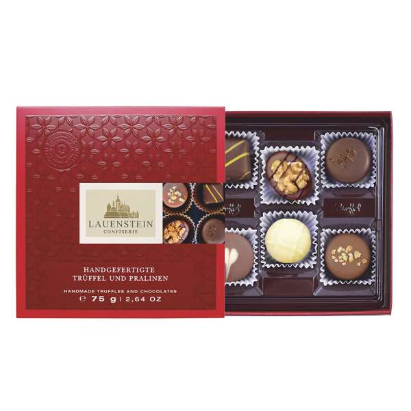 Lauensteiner Trüffel und Pralinen mit Alkohol, 75g