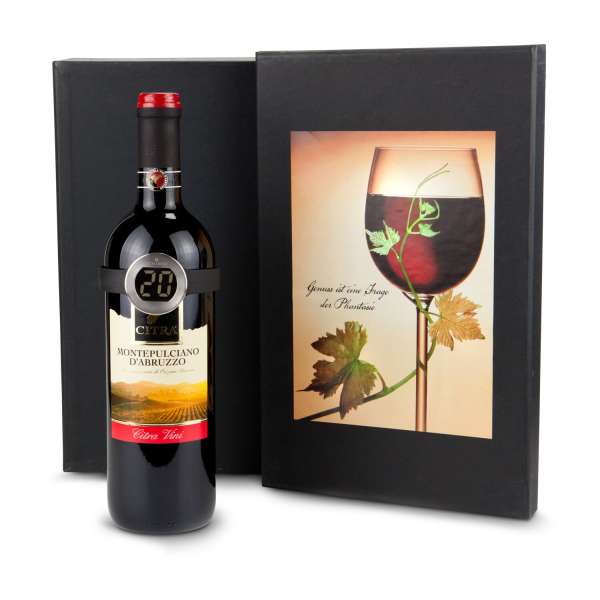 Präsentset Modernes Weinthermometer