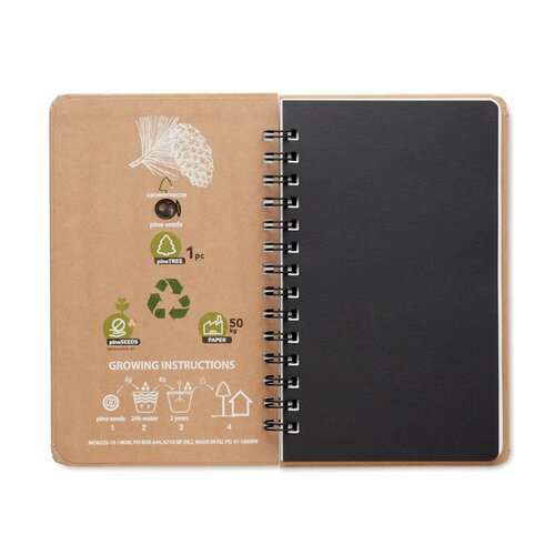 GROWNOTEBOOK™ Notizbuch Kiefersamen
