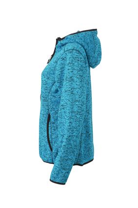Ladies' Knitted Fleece Hoody