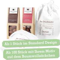 Vorschau: 2 Ostersnacks im Baumwollsäckchen Vorschau: 2 Ostersnacks im Baumwollsäckchen