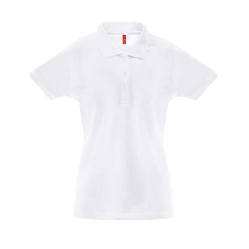 THC BERLIN WOMEN WH. Poloshirt für Damen mit kurzen Ärmeln