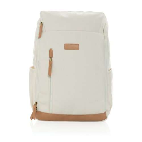 Impact AWARE™ 16 oz. r recyceltem canvas 15" Laptop-Rucksack