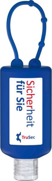 Handreinigungsgel, 50 ml Bumper, Body Label (R-PET)