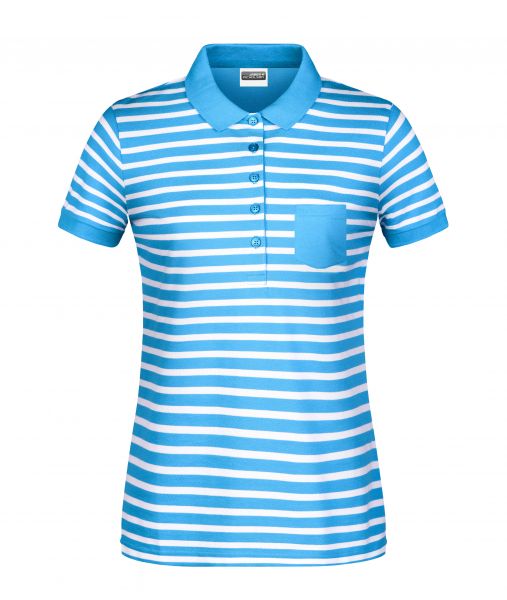 Ladies&#039; Polo Striped