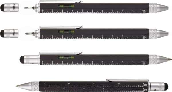 TROIKA Multitasking-Kugelschreiber CONSTRUCTION