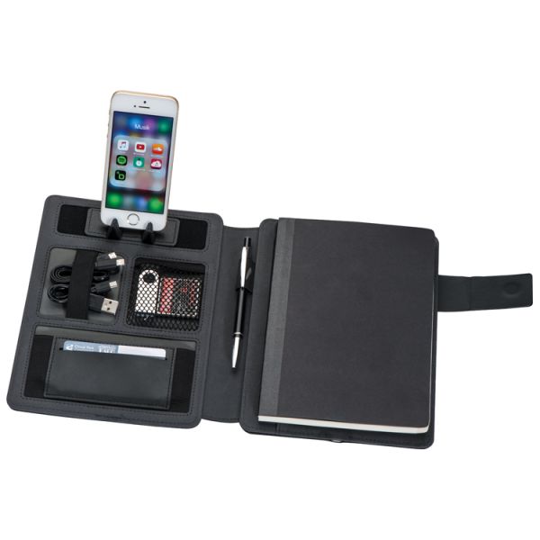 A5 Mappe mit integrierter Powerbank 4.000 mAh