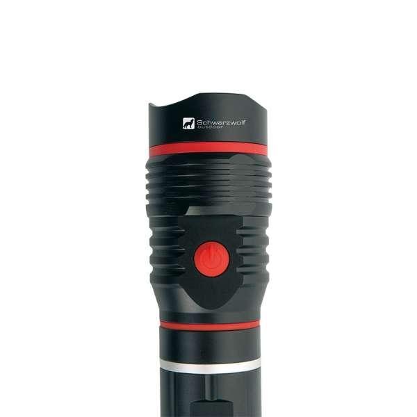 Schwarzwolf outdoor® BIWA ausziehbare CREE XPE Taschenlampe