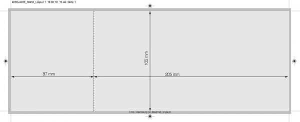 Weihnachtskarte Danke für die Verbundenheit, 1-4 c Digitaldruck inklusive, ohne Kuvert