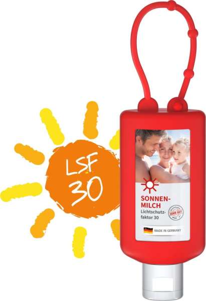 Sonnenmilch, 50 ml Bumper, Body Label (R-PET)