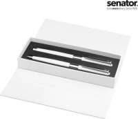 senator® Image White Line Set - Drehkugelschreiber und Rollerball