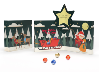 Lindt Adventskalender "Buch" Pop-Up Eco 4c Euroskala