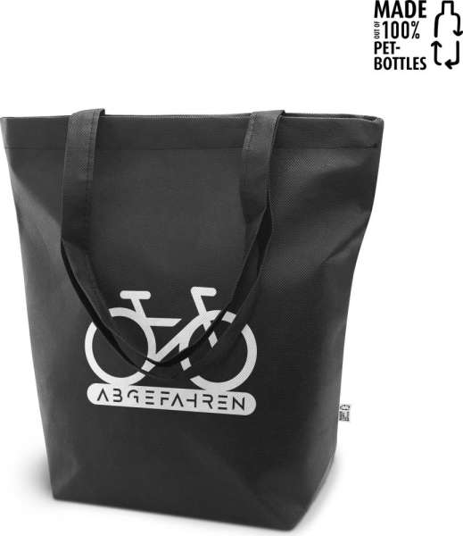 Umweltfreundliche Fahrradtasche aus recycelten PET Flaschen