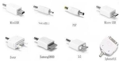 Adapter-Set für Powerbanks