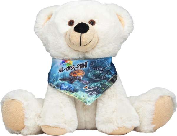 Dreiecktuch All-Over-Print für Plüschtiere