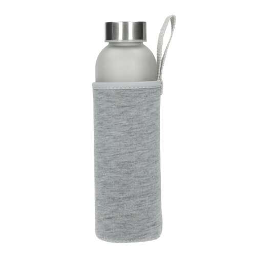 Glasflasche mit Hülle "Iced" 0,45 l