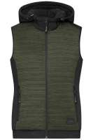 Ladies' Padded Hybrid Vest