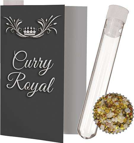 Royal Curry, ca. 8g, Reagenzglas