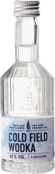 Cold Field Wodka in Demeter-Qualität 50 ml, 40 % vol.