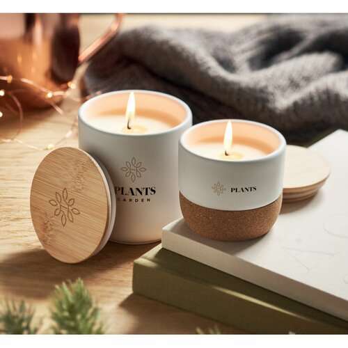 MENKAURE Kerze im Steinguttopf 80 g