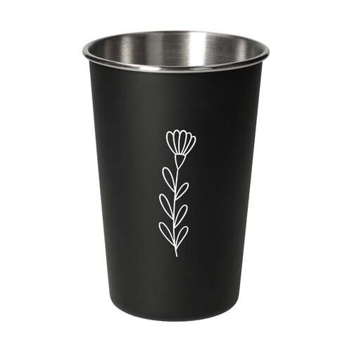 Edelstahlbecher "Metallo", 500 ml