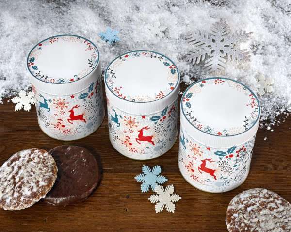 Weihnachtsdose "Rentier" Nürnberger Elisen-Lebkuchen Standard