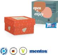 Präsentbox Eco Midi Kaudragee Mentos Mint Pillow