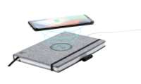 Vorschau: Charbuk Notizbuch mit Wireless-Charger Vorschau: Charbuk Notizbuch mit Wireless-Charger