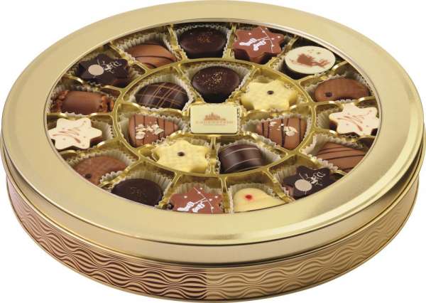 Weihnachts-Runddose, 315 g