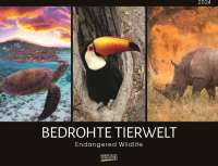 Wandkalender Bedrohte Tierwelt