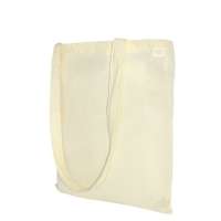 Baumwolltasche mit langen Griffen - 110 g/m² - 38 x 42 cm