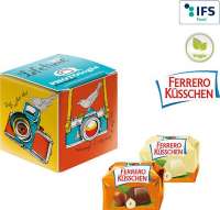 Mini Promo-Würfel mit Ferrero Küsschen