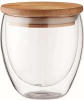 TIRANA SMALL Doppelwandiges Glas 250 ml