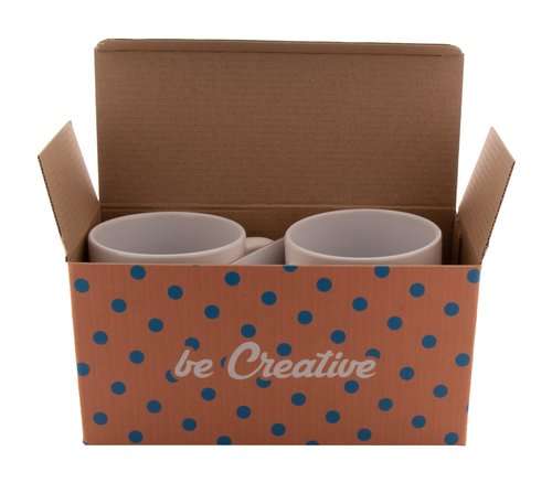 CreaBox Mug Double Individuelle Doppel-Tassenbox