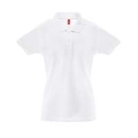 THC BERLIN WOMEN WH. Poloshirt für Damen mit kurzen Ärmeln