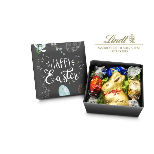 Lindt Osternest - Goldhase und Lindor