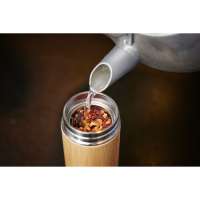 Vorschau: Vakuum Flasche "Bambus", small Vorschau: Vakuum Flasche "Bambus", small