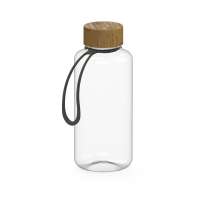 Trinkflasche Natural klar-transparent inkl. Strap 1,0 l