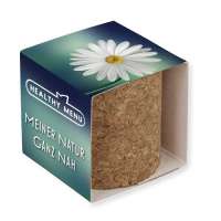 Vorschau: Pflanz-Kork rund mit Samen Vorschau: Pflanz-Kork rund mit Samen