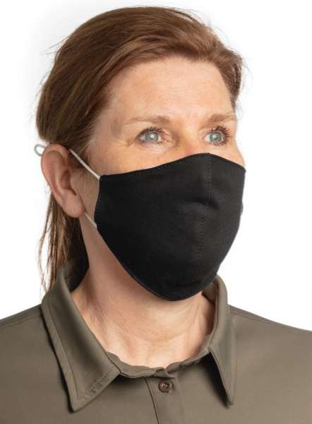 Wiederverwendbare 2-lagige Baumwoll-Gesichtsmaske