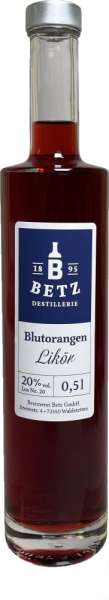 Blutorangenlikör 0,5 l in Flasche Atlantis, 20 % vol.