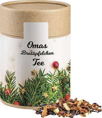 Omas Bratäpfelchen Tee, ca. 140g, Eco Pappdose Maxi