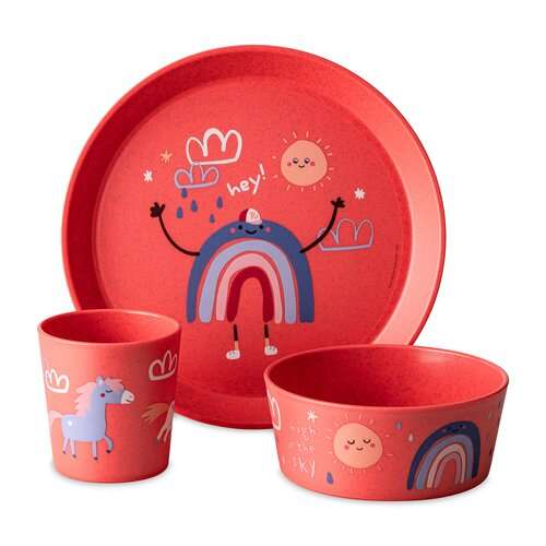 Koziol CONNECT DREAMS Kleiner Teller + Schale + Becher MADE IN GERMANY