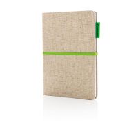 A5 ECO Jute Baumwoll-Notizbuch