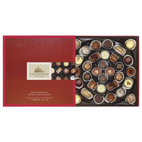 Lauensteiner Trüffel und Pralinen mit Alkohol, 400g