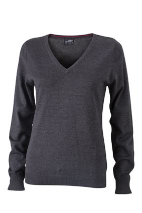 Ladies&#039; V-Neck Pullover